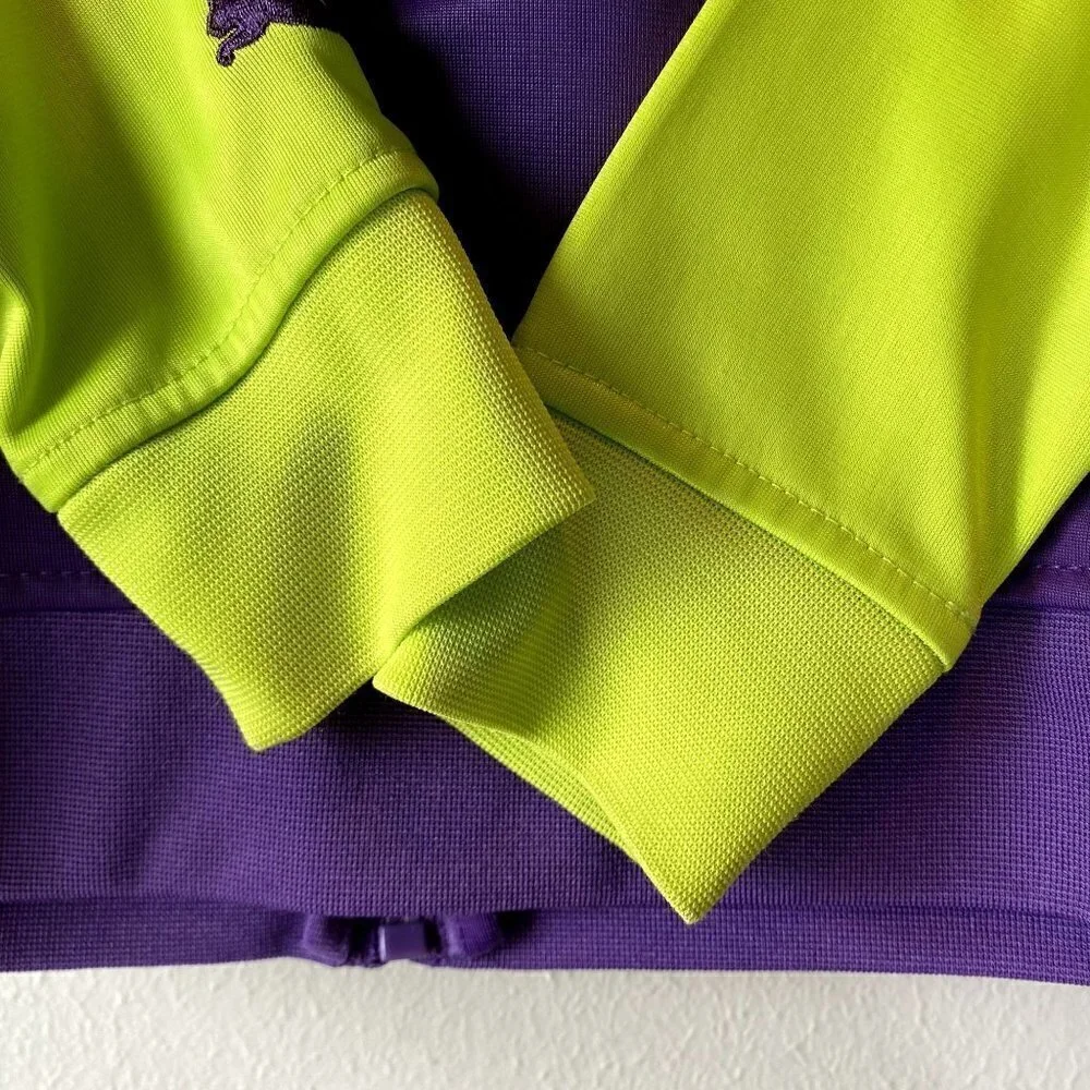 Puma Purple Athletic Zipper Jacket 4